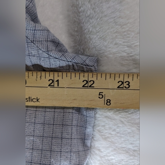 Civil Society Long Sleeve Button Up Shirt Men's Size L Gray - Picture 7 of 10